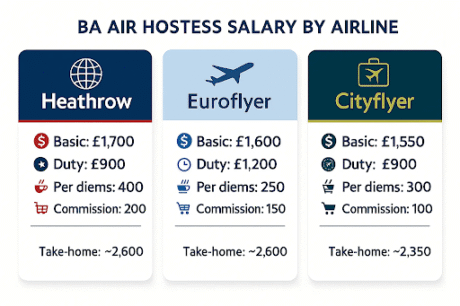 British Airways Air Hostess Salary (2025): The Clear, Honest UK Guide