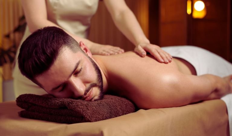 massage at the spa