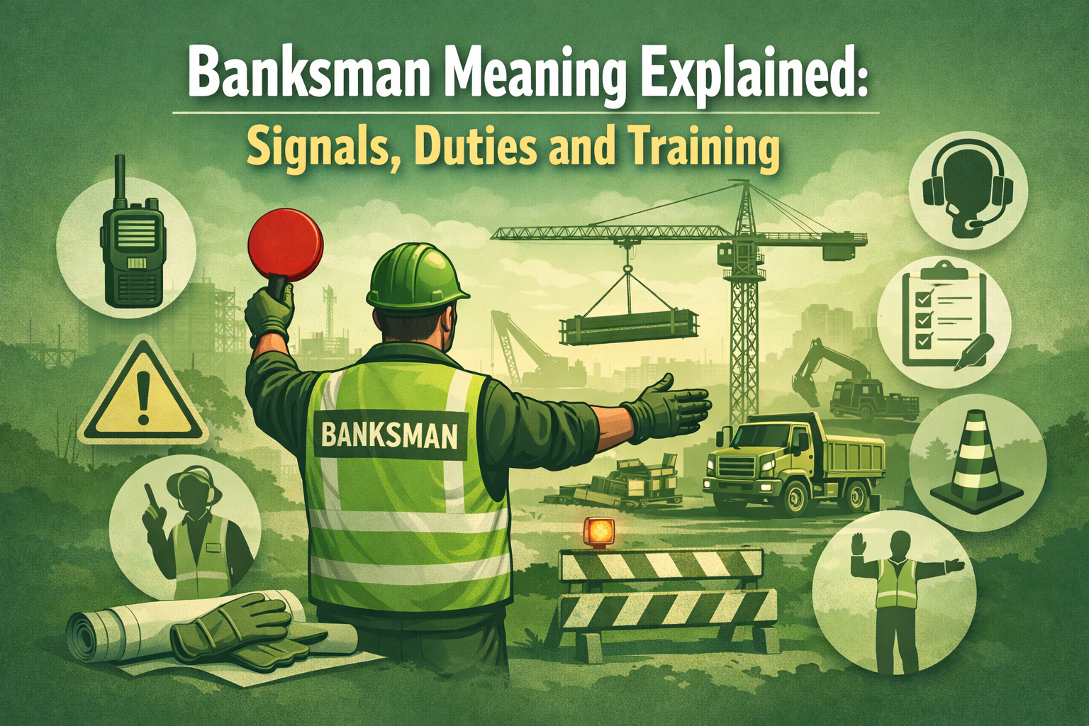 Banksman Meaning Explained Signals, Duties and Training