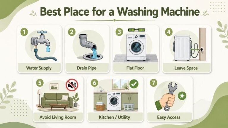 Where Should You Install a Washing Machine