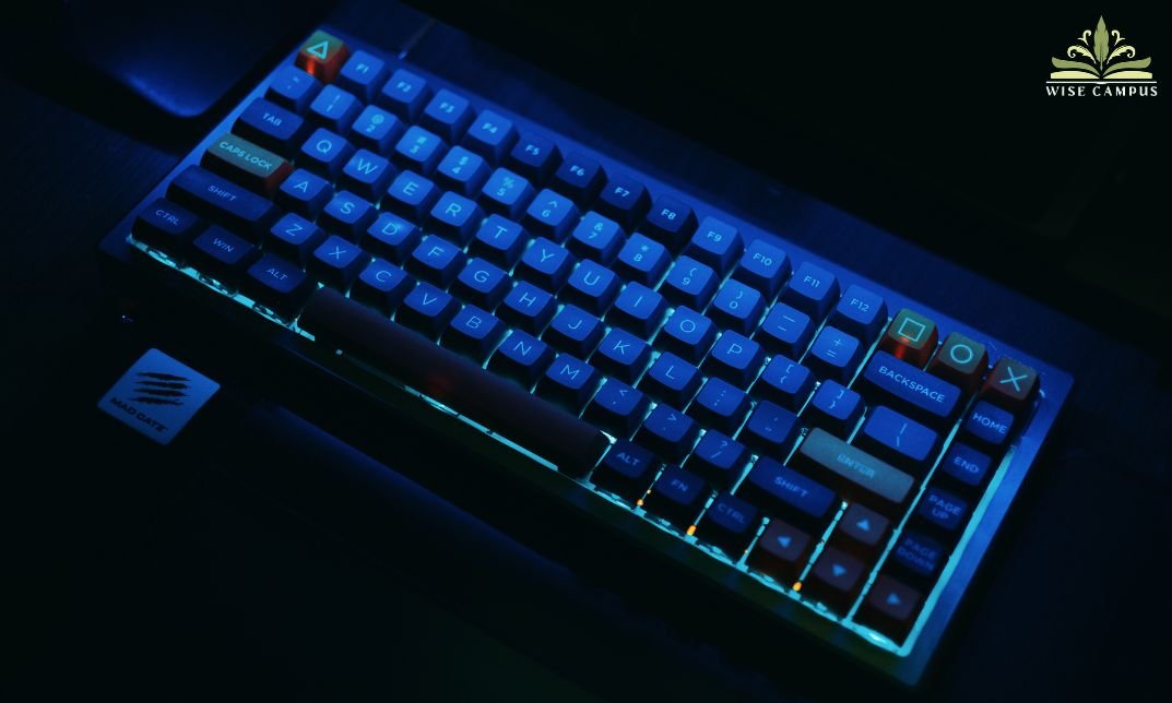 keyboard for blind typing