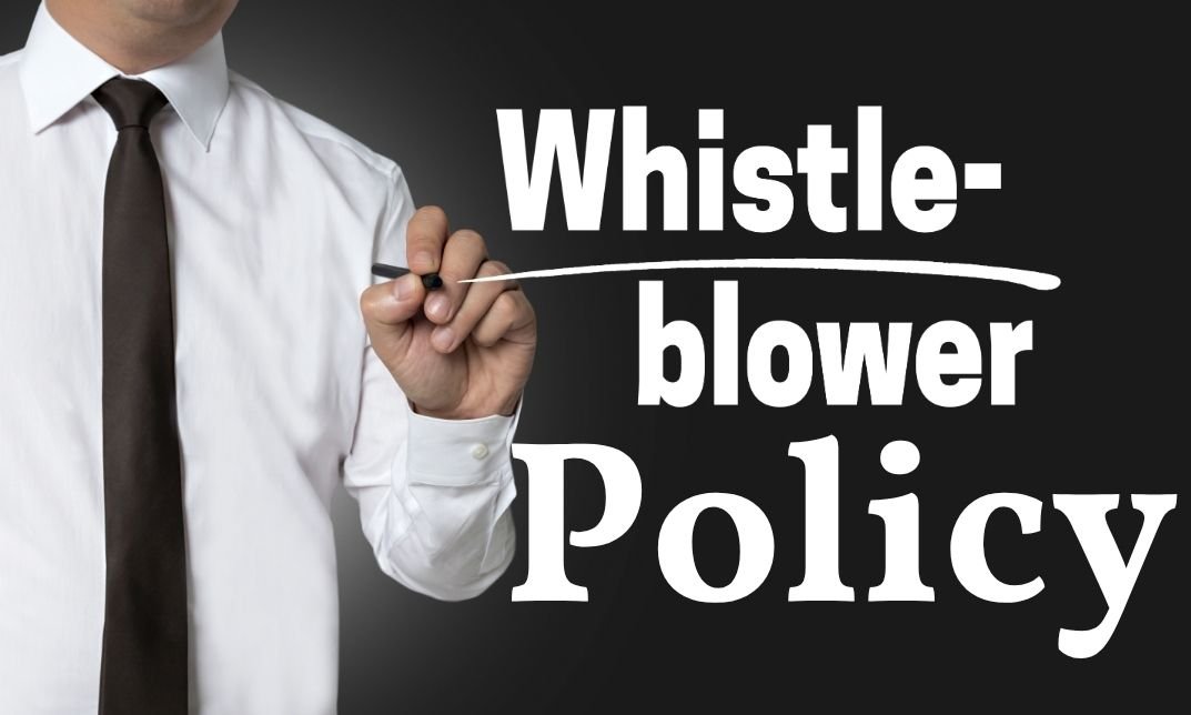 what is a whistleblowing policy