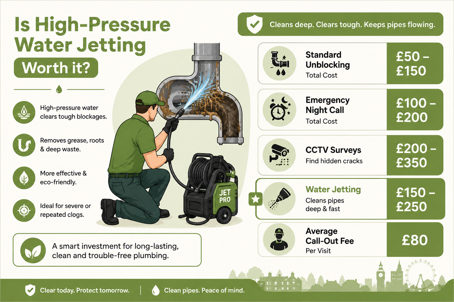Is High-Pressure Water Jetting Worth it