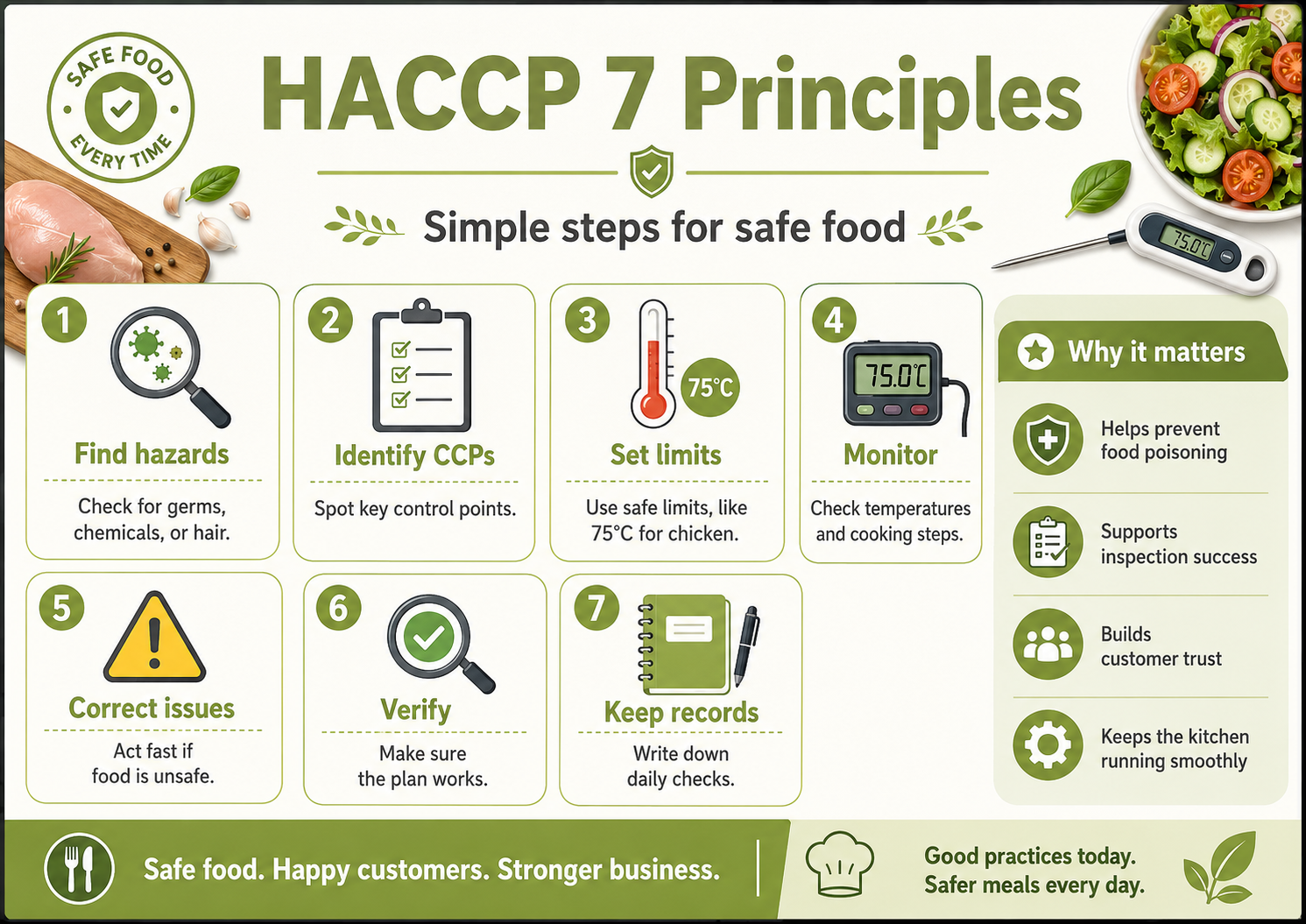 What Are the HACCP 7 Principles