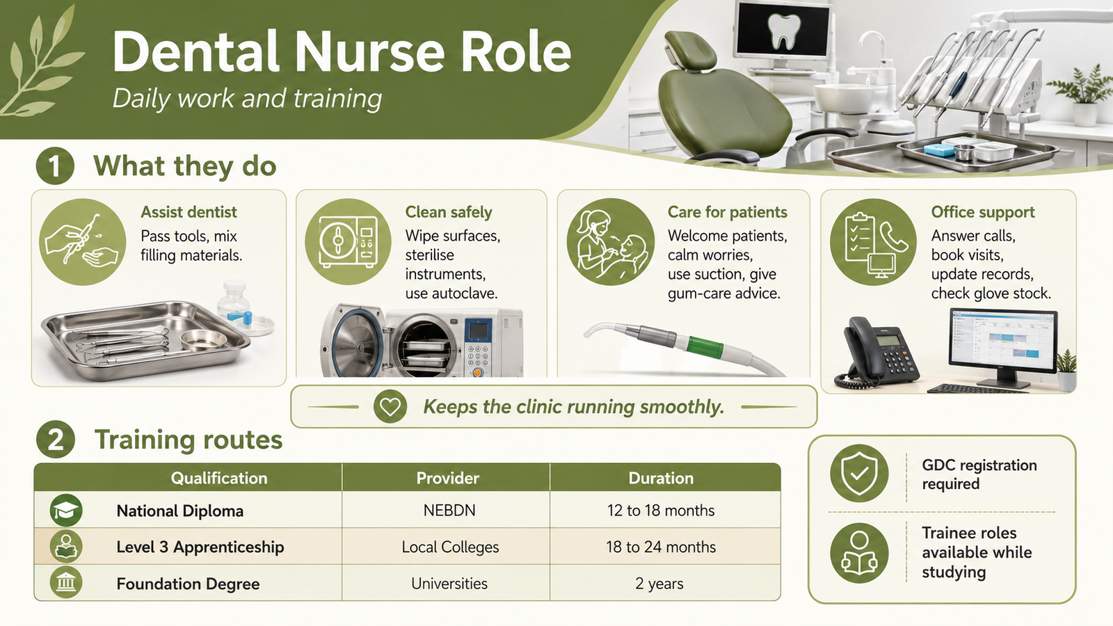 What Does the Dental Nurse Role Include