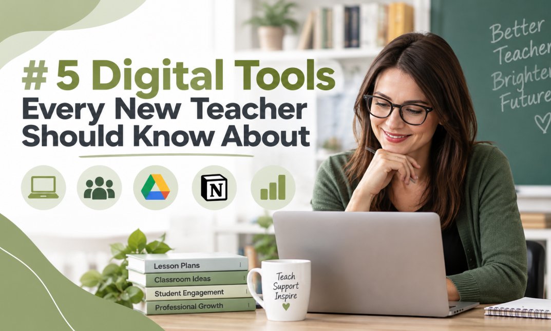 5 Digital Tools Every New Teacher Should Know About