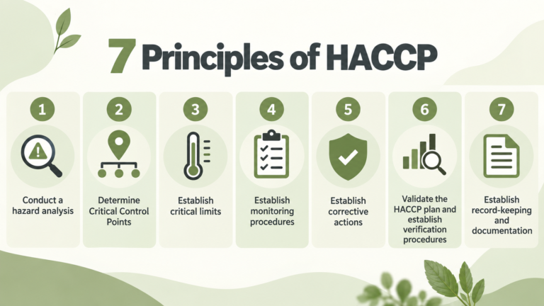 7 Principles of HACCP