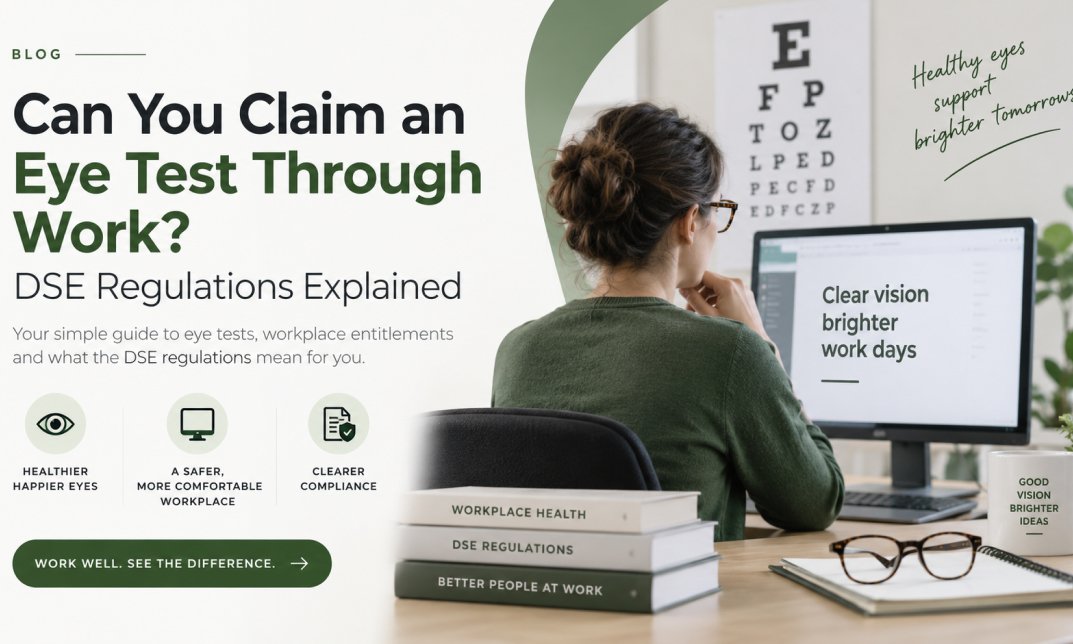 Can You Claim an Eye Test Through Work
