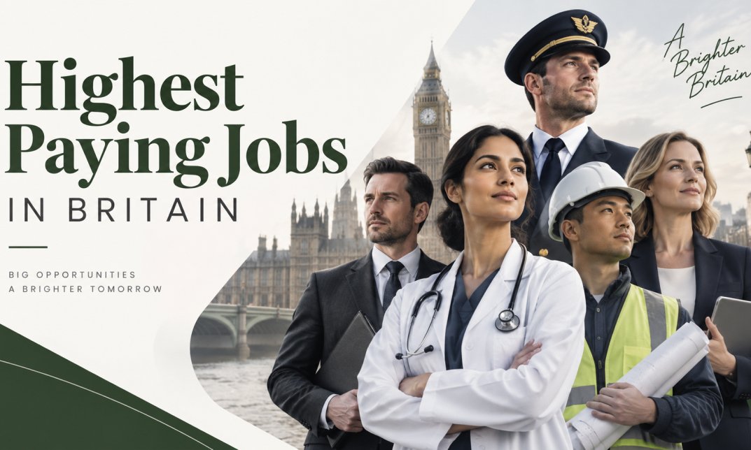 Highest Paying Jobs in Britain
