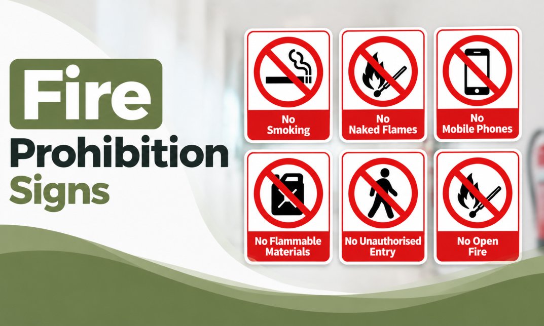 fire prohibition signs