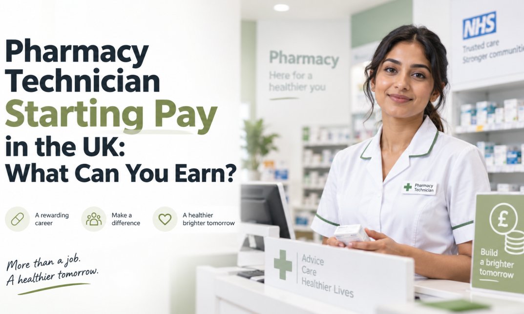 pharmacy technician starting pay