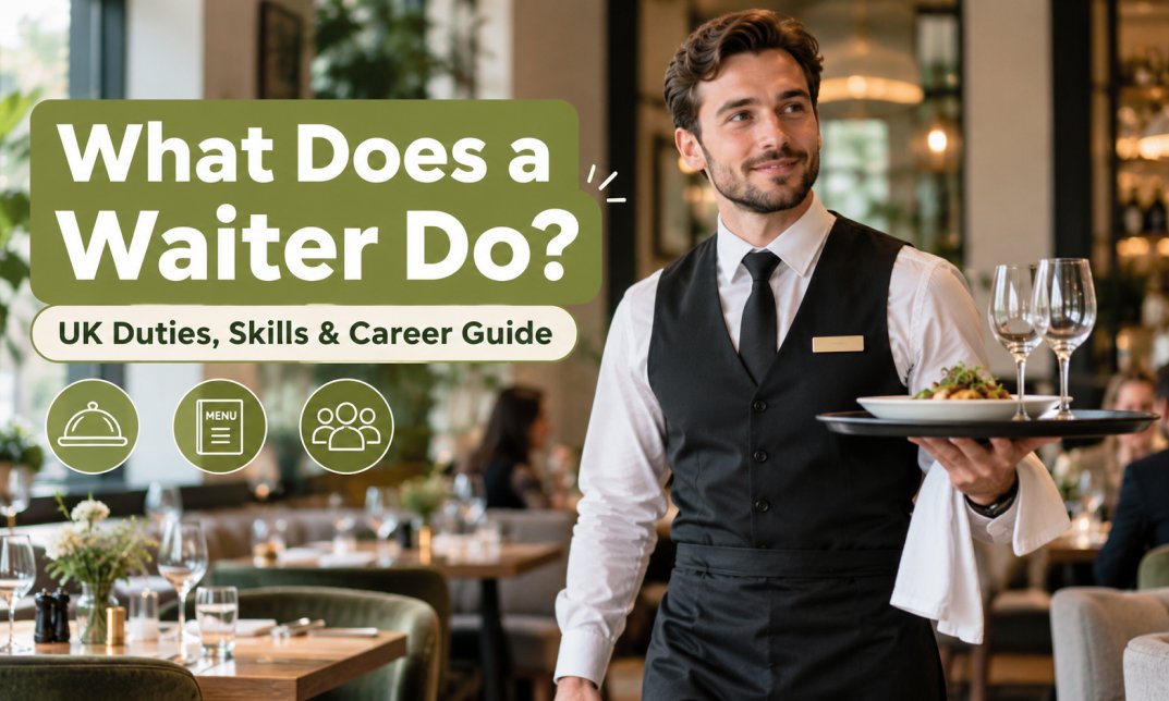 what does a waiter do