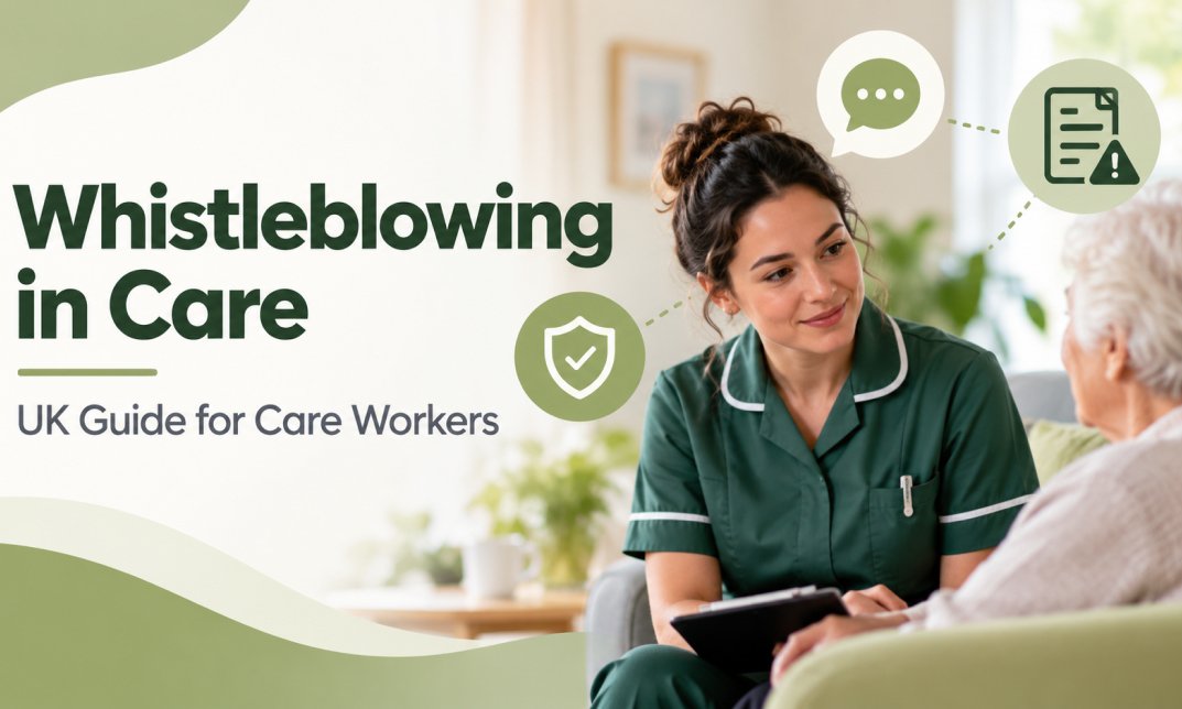 what is whistleblowing in care