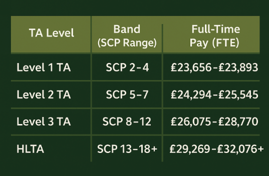 What Band Is a Teaching Assistant