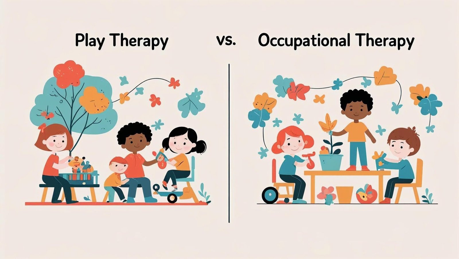 Play Therapy vs Occupational Therapy