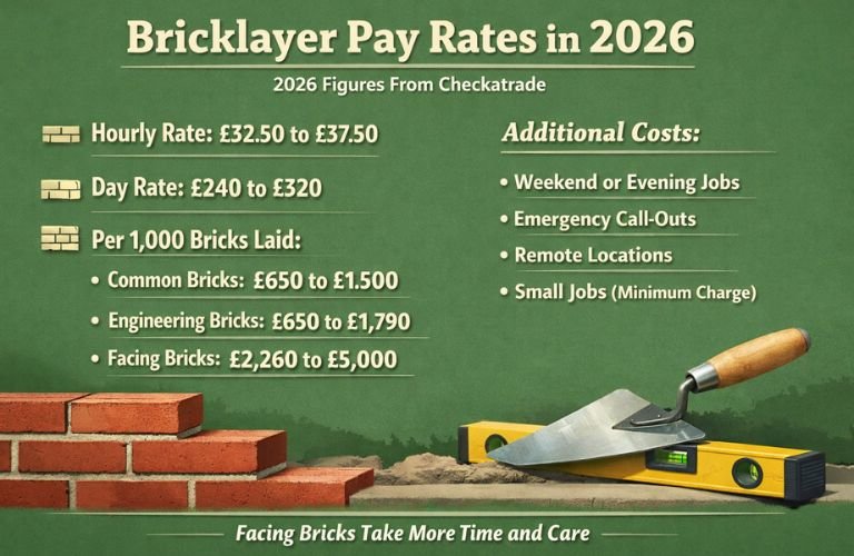 Bricklayer Pay Rates