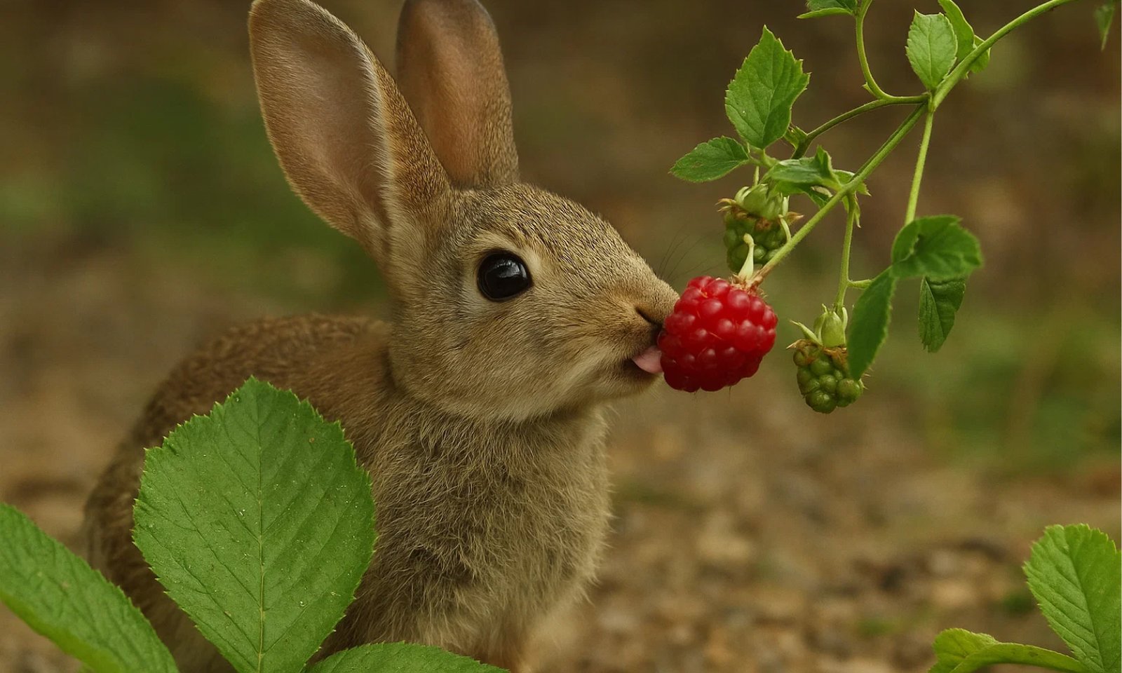 can bunnies eat blackberries