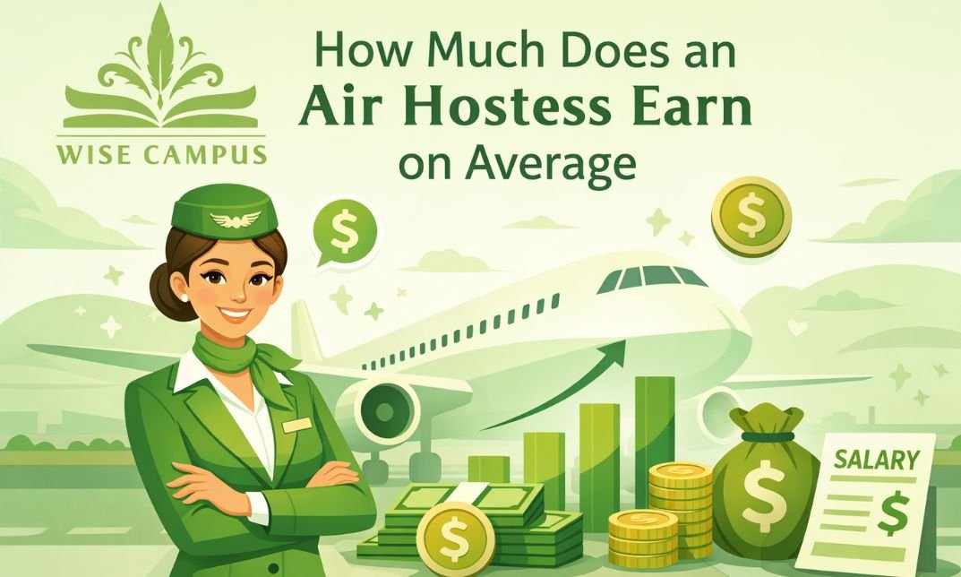 how much does an air hostess earn
