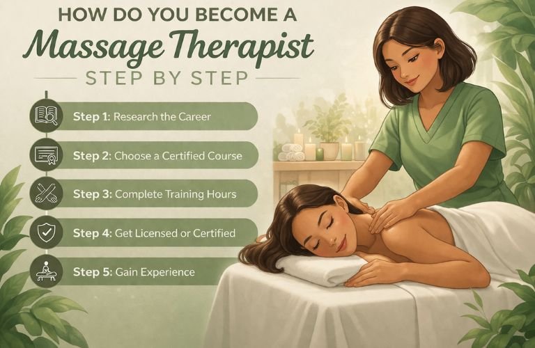 How Do You Become a Massage Therapist Step by Step