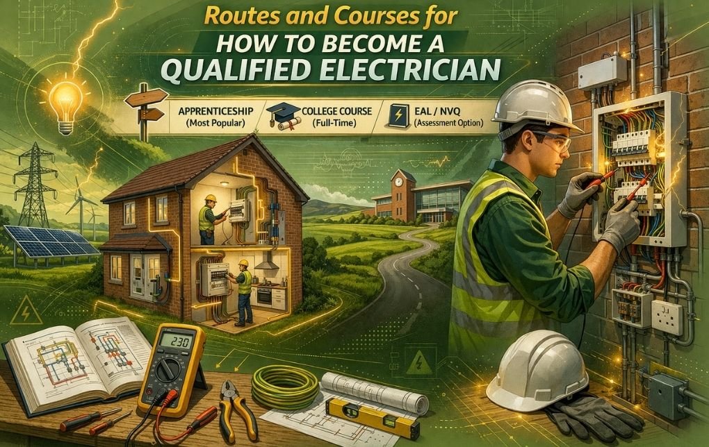 Routes and Courses for How to Become a Qualified Electrician