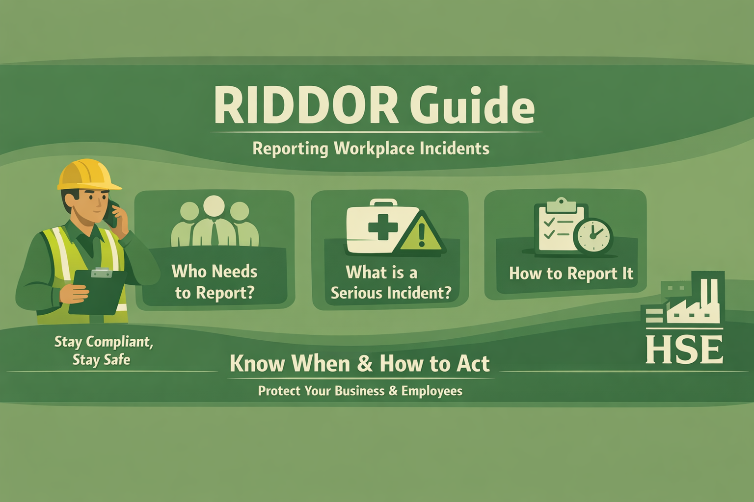Understanding the RIDDOR Definition Duties & Reporting Rules