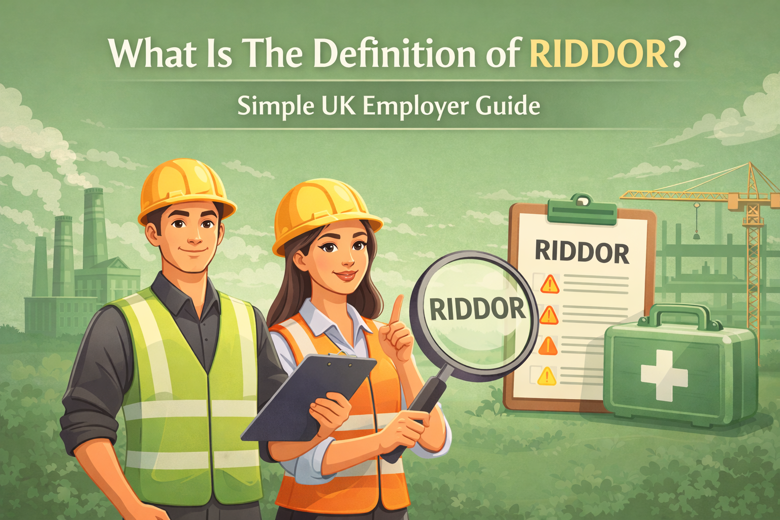 What is the Definition of RIDDOR Simple UK Employer Guide