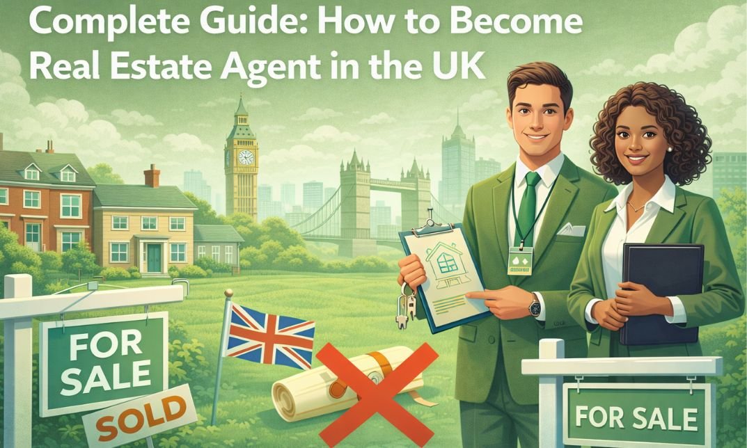 how to become real estate agent