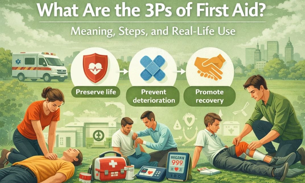 what are the 3ps of first aid