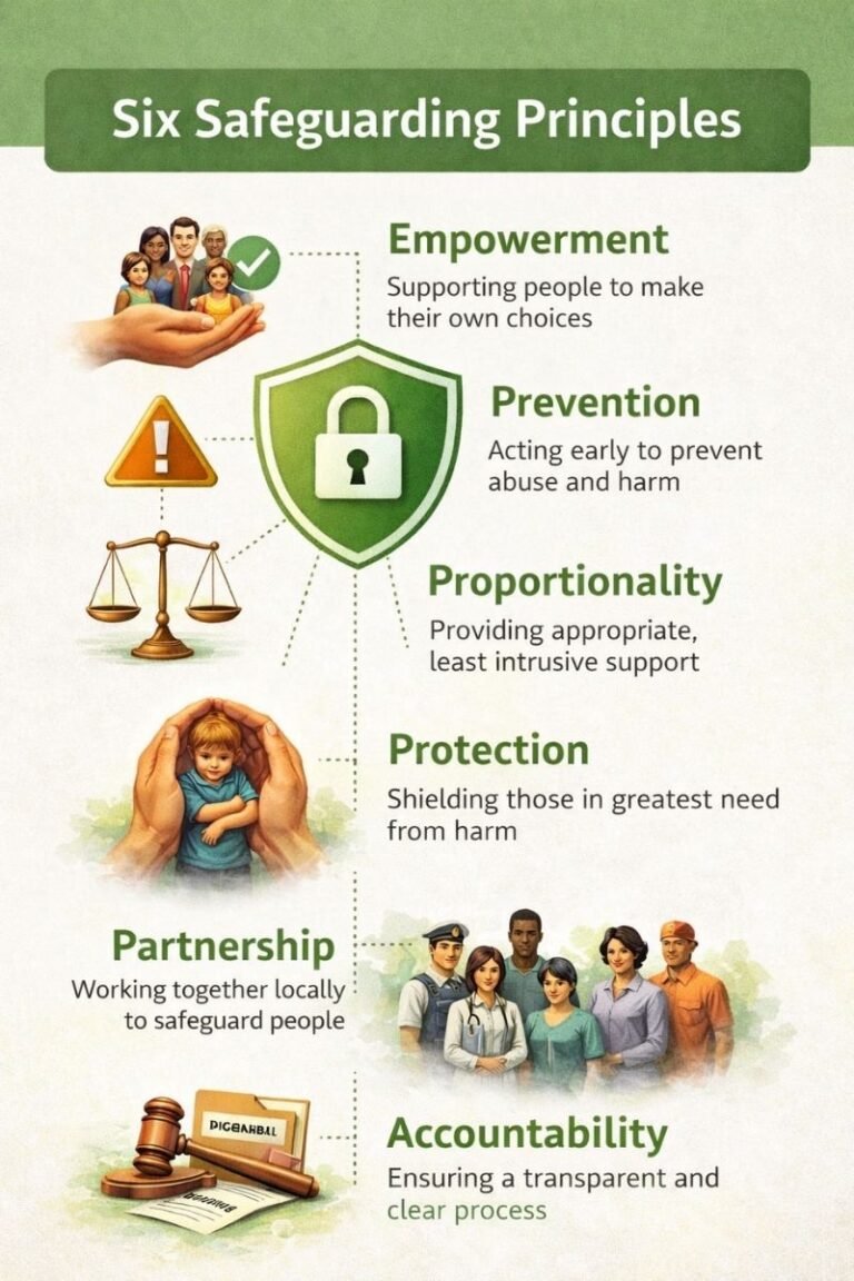 6 principles of safeguarding