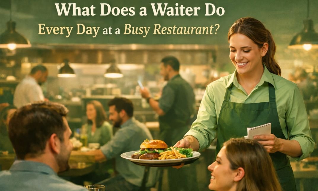 What Does a Waiter Do Every Day at a Busy Restaurant?